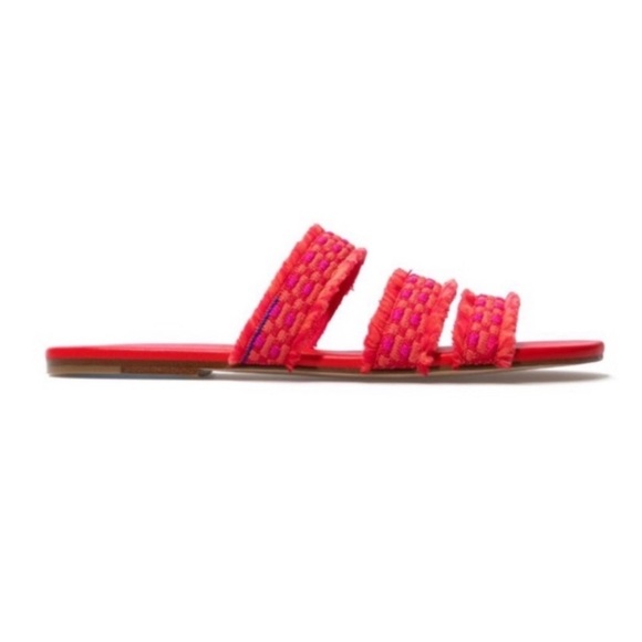 Rothy’s triple band fringe slides - Picture 4 of 4